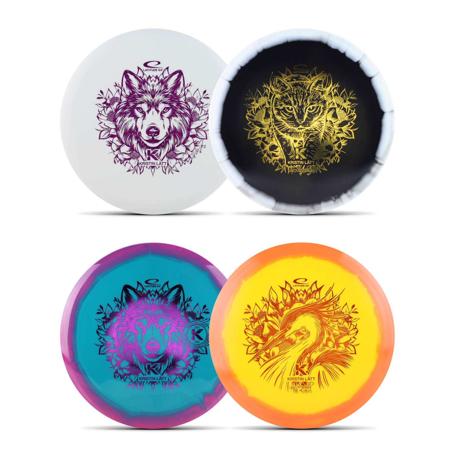 Kristin Lätt Team Series 4 Disc Bundle