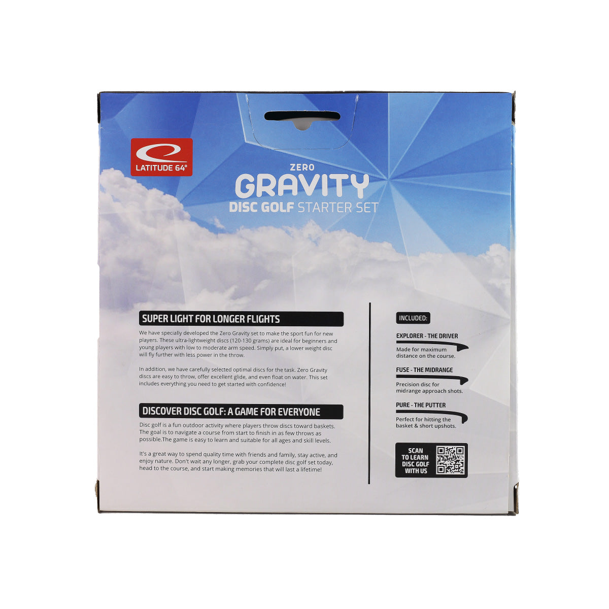 Disc Golf Starter Set Zero Gravity