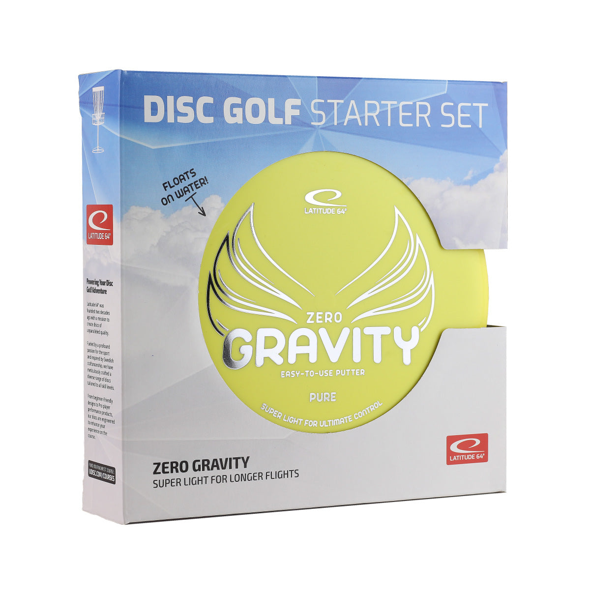 Disc Golf Starter Set Zero Gravity