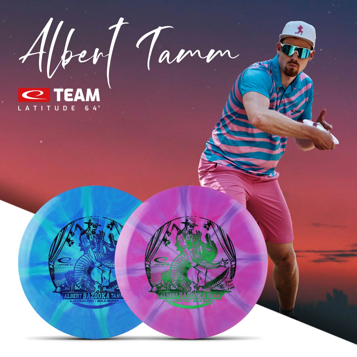 Gold Burst Ballista Pro - Albert Tamm Team Series 2025